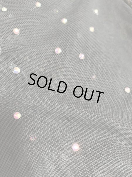 画像8: Hanine特注パワーネット生地バラディドレス (8)