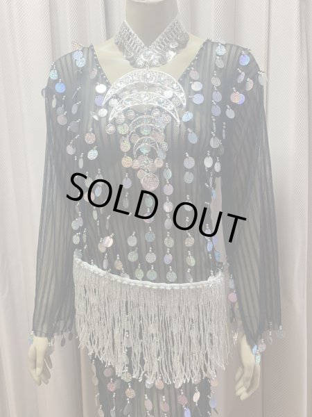 画像9: 着まわし自由！スパンコールマルチワンピース (9)