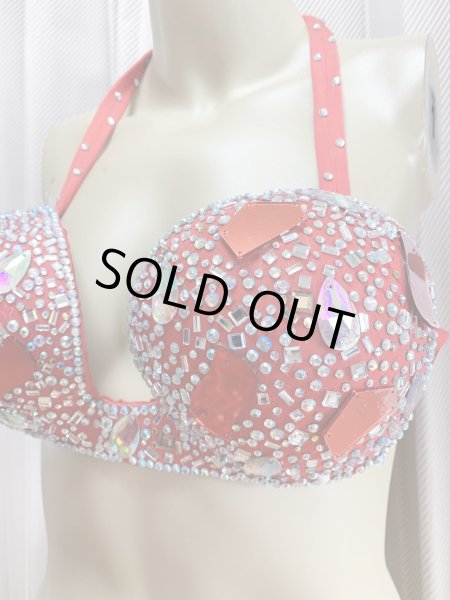 画像10: 訳あり価格　ラインストーンバラディドレス（インナーパンツ付き） (10)