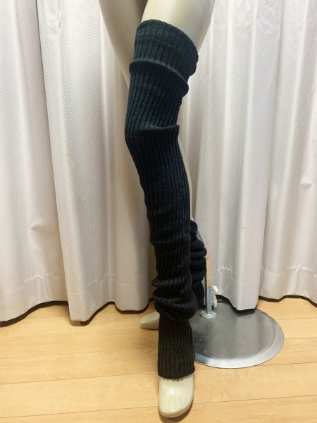 画像2: 超ロングレッグウォーマー(3カラー) (2)