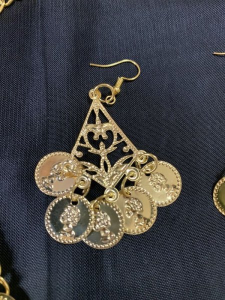 画像4: 初心者向けフォークロアネックレス&ピアスセット※単品郵送OK (4)