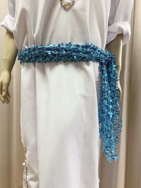 画像8: 衣装にプラス！スパンコールスカーフ（50×155cm) (8)