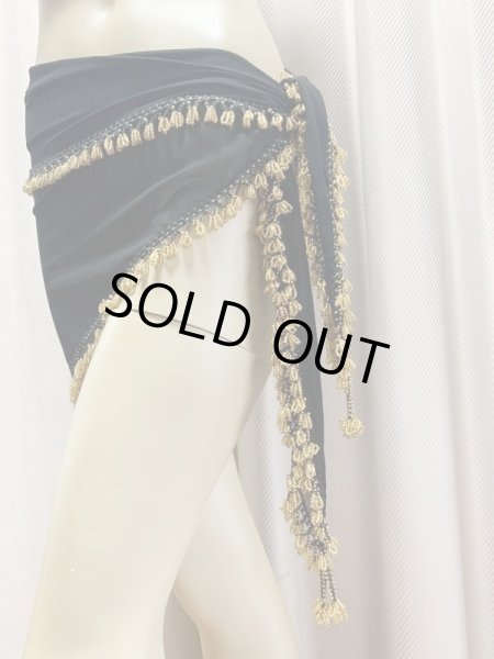 画像2: ビーズヒップスカーフ (2)