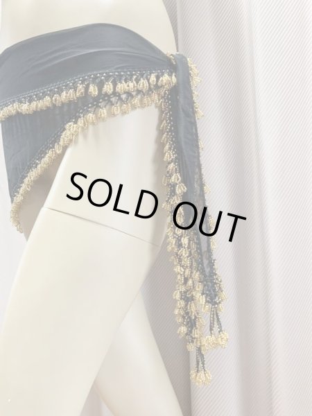 画像2: ビーズヒップスカーフ (2)