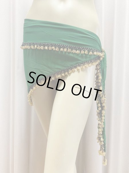 画像1: ビーズヒップスカーフ (1)