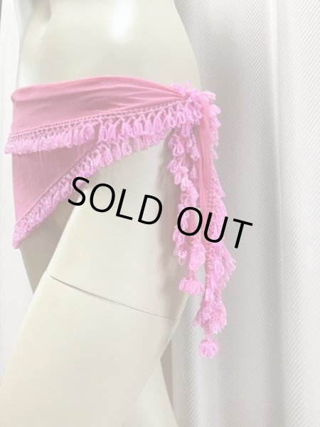 画像2: ビーズヒップスカーフ (2)