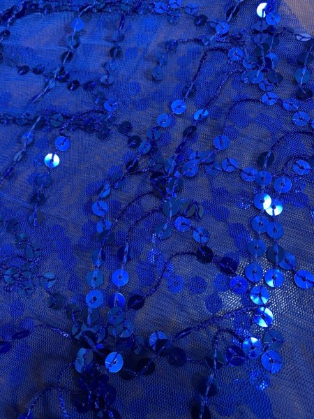 画像7: 頭に巻いてもOK!スパンコール付きトライアングルスカーフ (7)