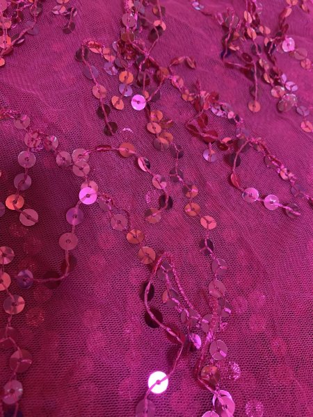 画像5: 頭に巻いてもOK!スパンコール付きトライアングルスカーフ (5)