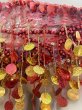 画像3: フリンジ付きレースヒップスカーフ (3)