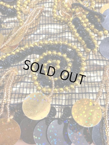 画像6: コインスパン&フリンジ付きヒップスカーフ (6)