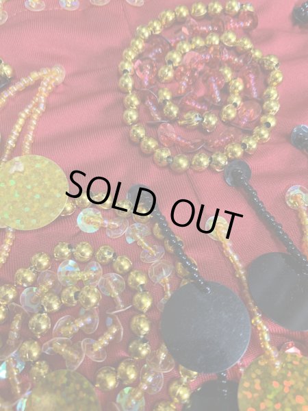 画像18: コインスパン&フリンジ付きヒップスカーフ (18)