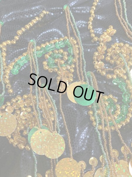 画像11: コインスパン&フリンジ付きヒップスカーフ (11)