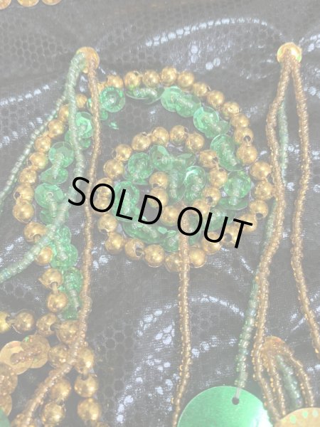 画像12: コインスパン&フリンジ付きヒップスカーフ (12)