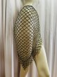 画像16: 編みネットトライアングルスカーフ (16)