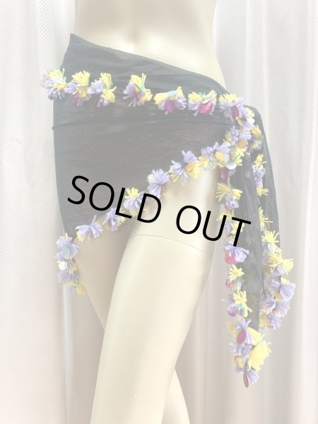 画像7: ポンポンヒップ＆ヘッドスカーフ (7)