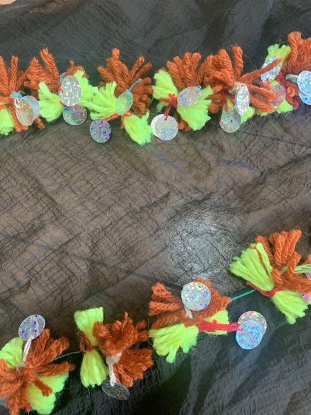 画像10: ポンポンヒップ&ヘッドスカーフ (10)