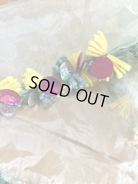 画像8: ポンポンヒップ＆ヘッドスカーフ（オーガンジー） (8)