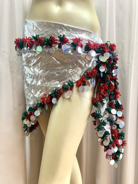 画像4: ポンポンヒップ&ヘッドスカーフ (4)