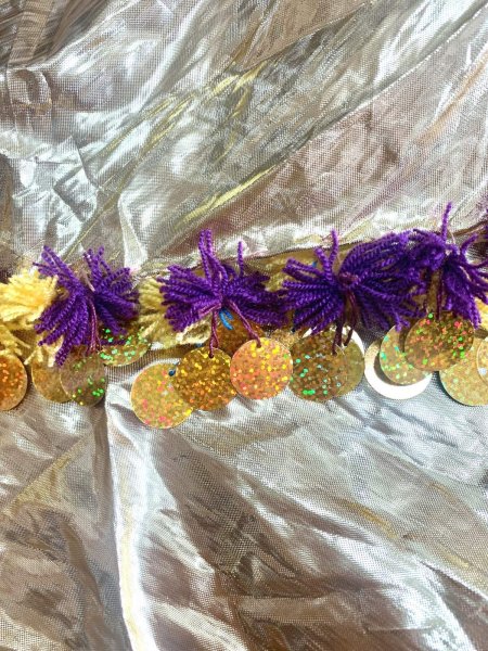 画像3: ポンポンヒップ&ヘッドスカーフ (3)