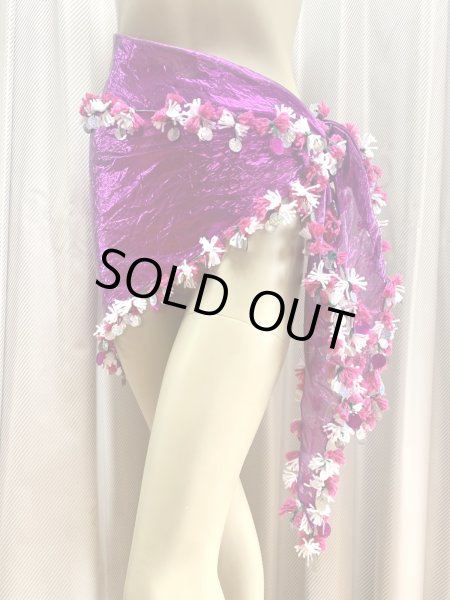 画像3: ポンポンヒップ&ヘッドスカーフ (3)