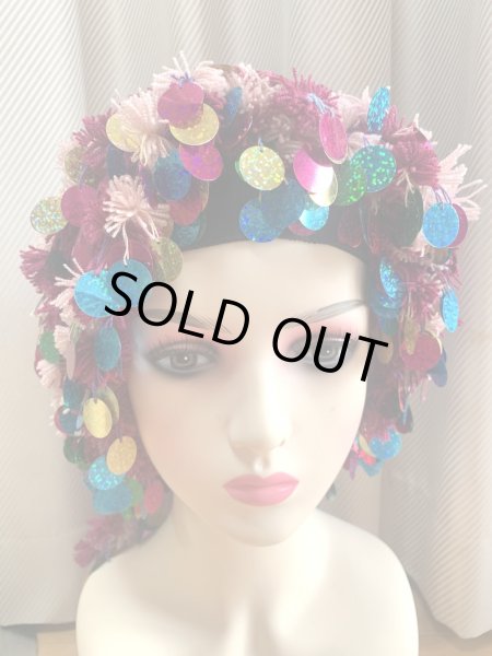 画像2: ポンポンヒップ&ヘッドスカーフ (2)