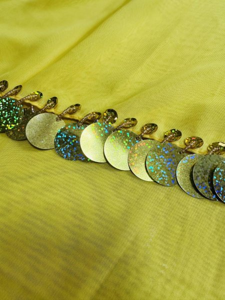 画像10: シンプルシフォンヒップスカーフ (10)