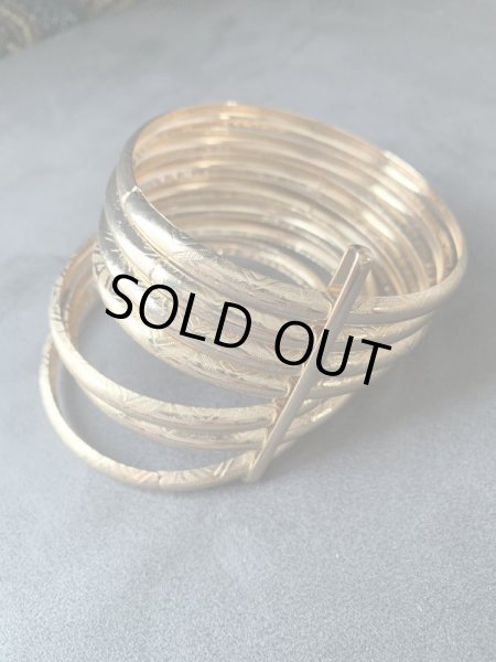 画像3: 7連アラビアンブレスレット(ゴールド) (3)