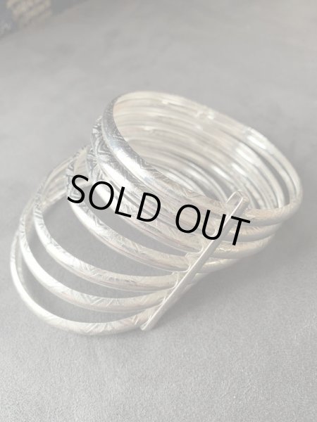 画像3: 7連アラビアンブレスレット(シルバー) (3)