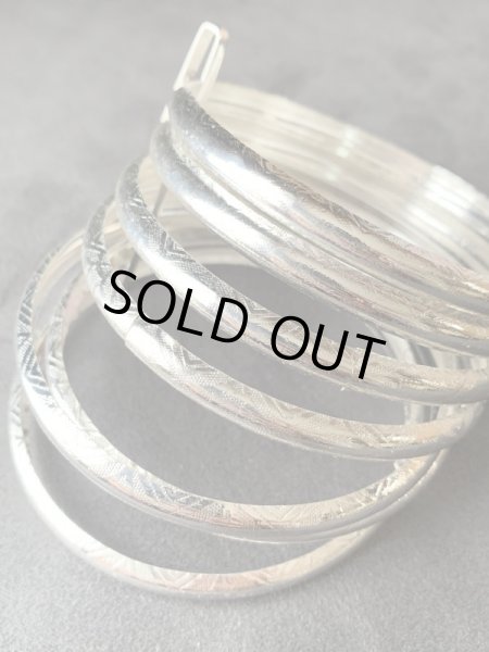 画像5: 7連アラビアンブレスレット(シルバー) (5)