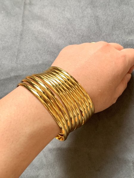 画像3: ブレスレット10点セット(ゴールド) (3)