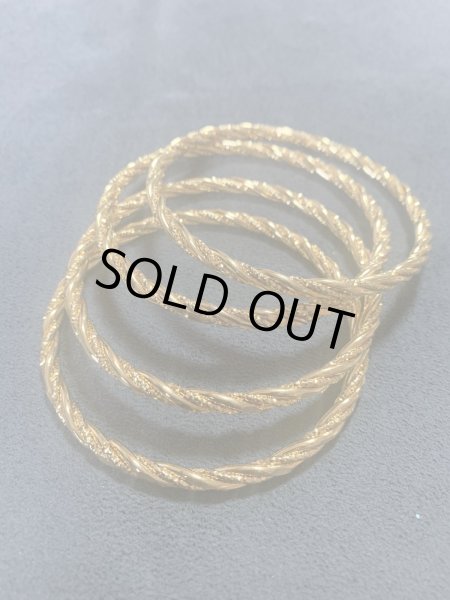 画像1: ブレスレット4点セット(ゴールド) (1)