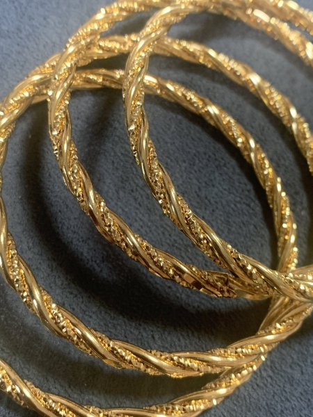 画像2: ブレスレット4点セット(ゴールド) (2)