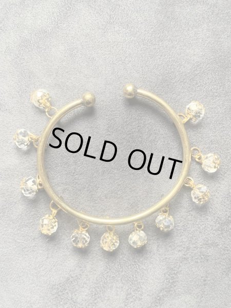 画像2: ホルハール・アンティーク風アンクレット(クリスタル) (2)