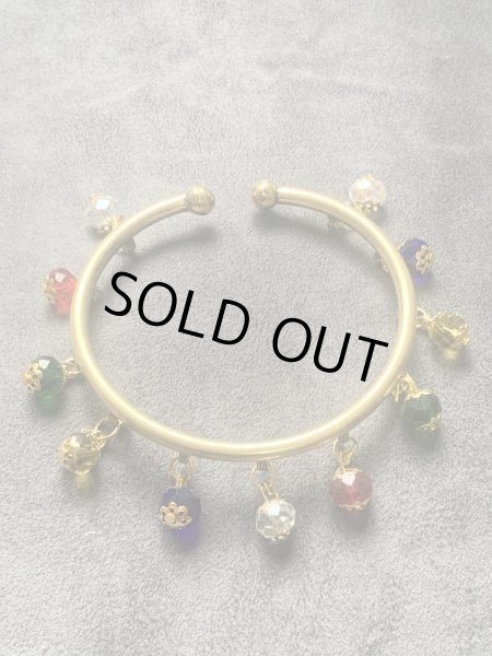 画像1: ホルハール・アンティーク風アンクレット(マルチカラー) (1)