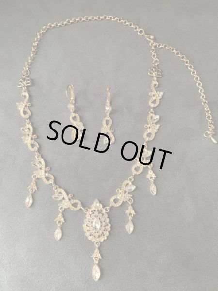 画像2: ヘッドアクセサリー＆ピアスセット（ゴールド） (2)