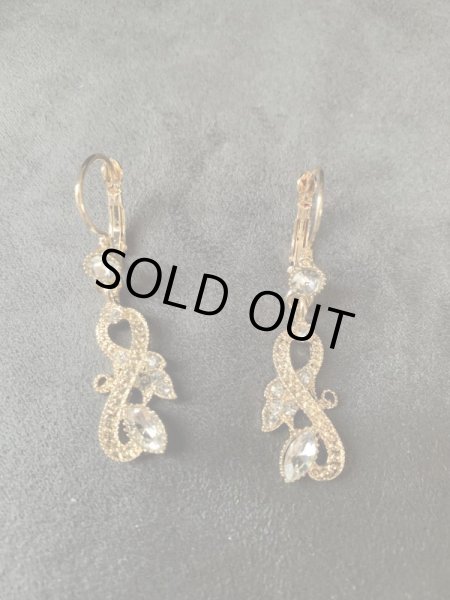 画像5: ヘッドアクセサリー＆ピアスセット（ゴールド） (5)