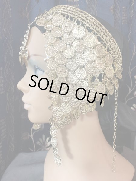 画像2: ヘッド用コインアクセサリー（ゴールド） (2)