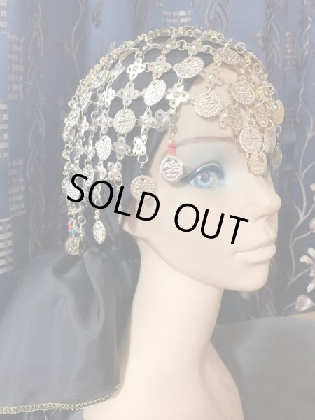 画像1: ヘッド用コインアクセサリー（ゴールド） (1)