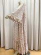 画像6: ファッラーヒ花柄ガラベーヤ(シルクベール付き） (6)