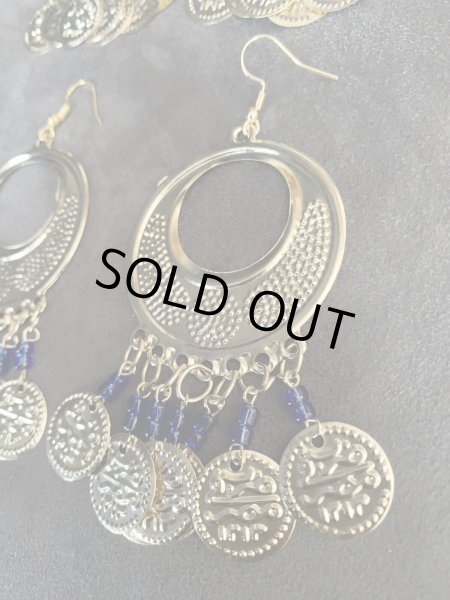 画像3: フォークロアピアス（ゴールド×ブルーorゴールド×グリーン） (3)