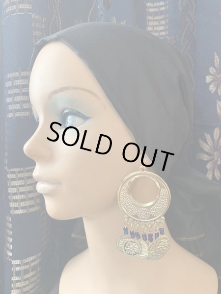 画像4: フォークロアピアス（ゴールド×ブルーorゴールド×グリーン） (4)