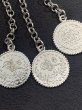 画像4: 揺れるコイン&ラインストーン付きピアス(シルバー) (4)