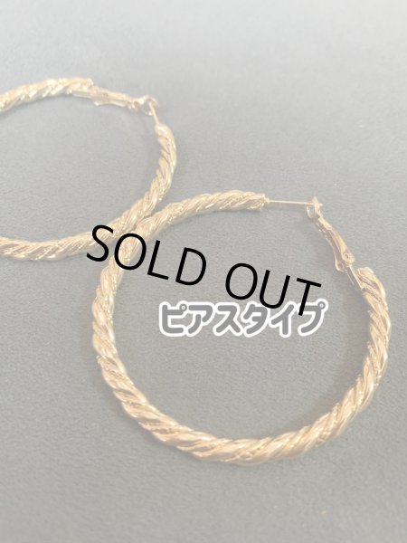 画像3: バラディアクセサリー　フープデザイン(ピアスorイヤリング） (3)