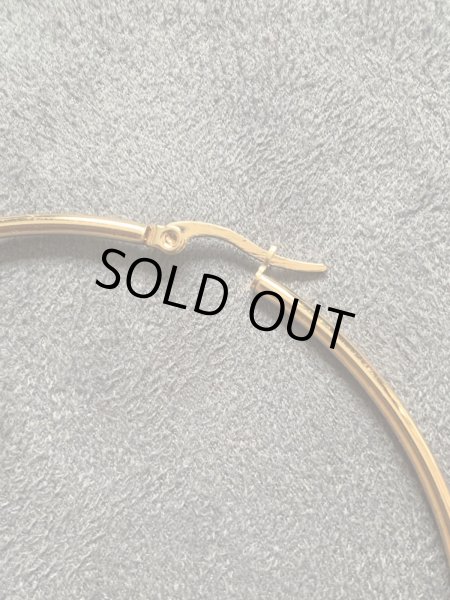 画像2: バラディアクセサリー　フープピアス（内径7cm） (2)