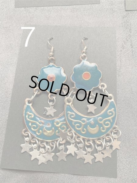 画像8: アンティークパーツ三日月ピアス（Ｓサイズ） (8)