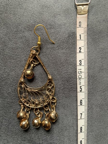 画像3: アンティークパーツピアス (3)