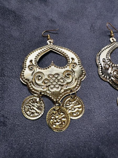 画像2: オリエンタルモチーフピアス (2)