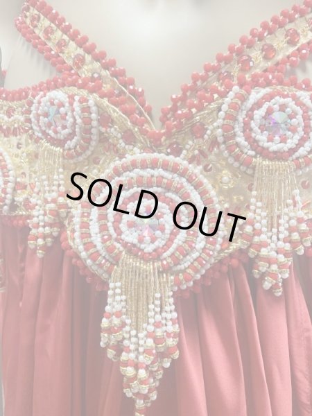 画像7: ゴールデンエラスタイル・ブラベルトコスチューム(スカート、アーム、ヘッドアクセ付き） (7)