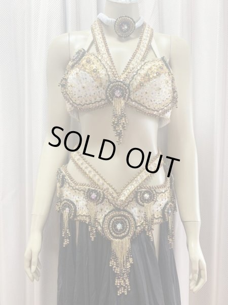 画像5: ゴールデンエラスタイル・ブラベルトコスチューム(スカート、アーム、ヘッドアクセ付き） (5)