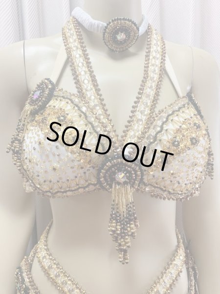 画像6: ゴールデンエラスタイル・ブラベルトコスチューム(スカート、アーム、ヘッドアクセ付き） (6)